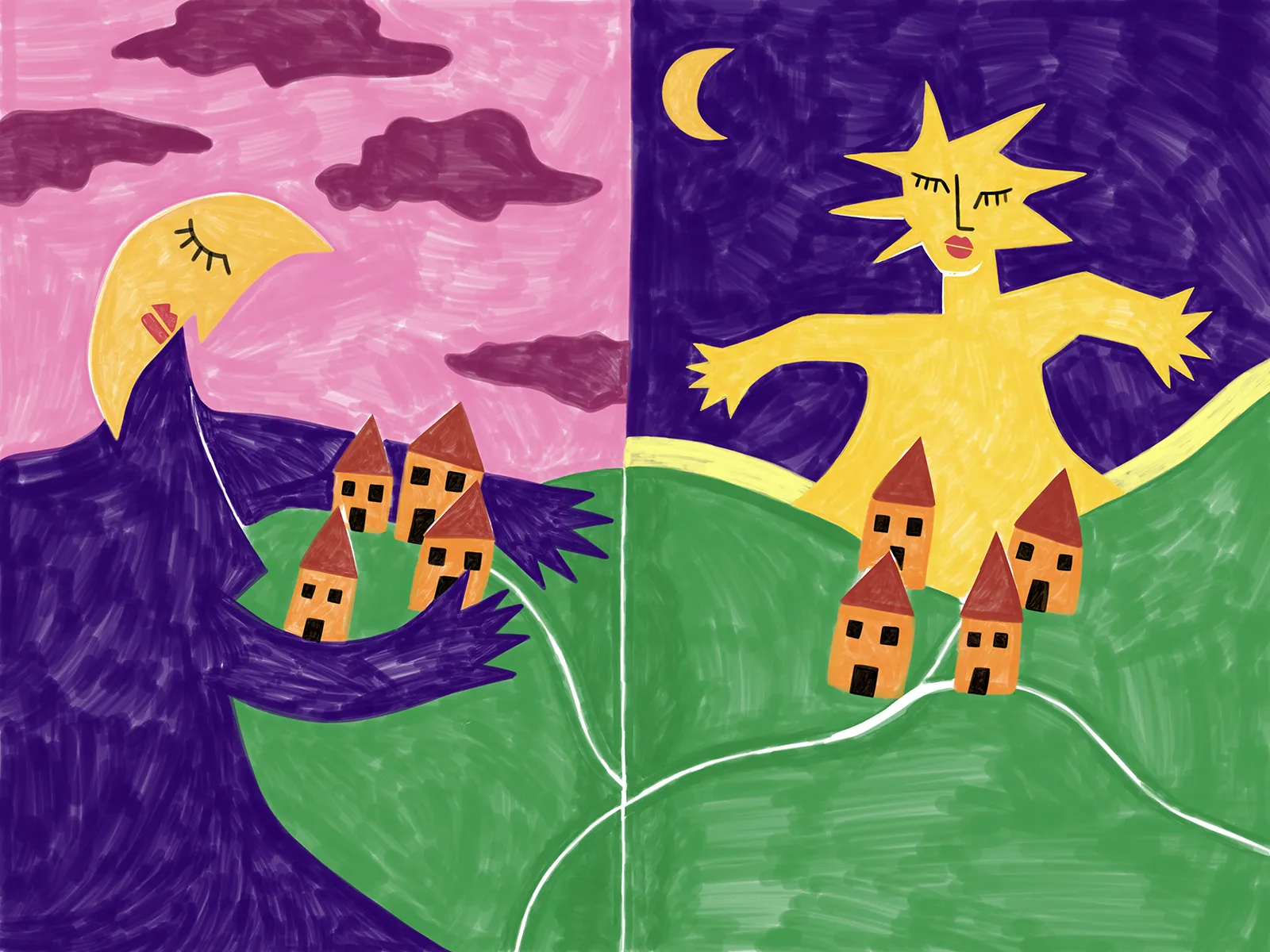 2025/09 illustration zyle le jour et la nuit 1